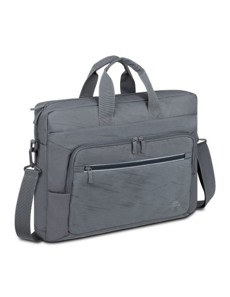 RIVACASE Maletin Port. 7531 Alpendorf ECO gris 16"