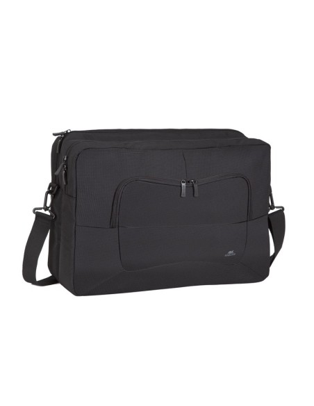 RIVACASE 8455 ECO maletin 17,3" Negro