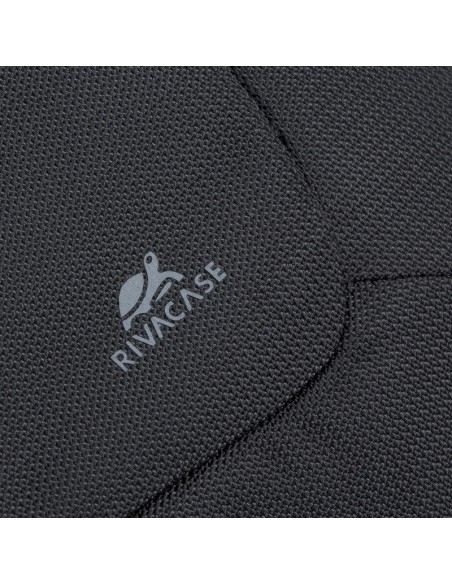 RIVACASE 8455 ECO maletin 17,3" Negro