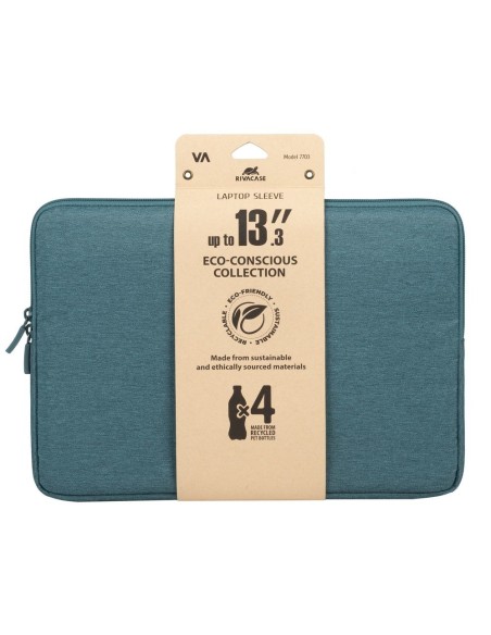 RIVACASE 7703 Suzuka Funda 13,3" Aquamarina