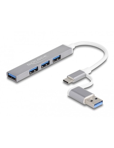 Delock Hub USB 4p C 7   A a 3 x USB 2.0 A