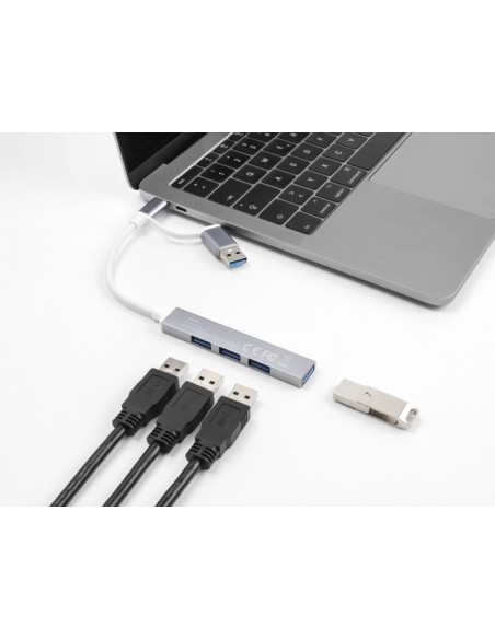Delock Hub USB 4p C 7   A a 3 x USB 2.0 A