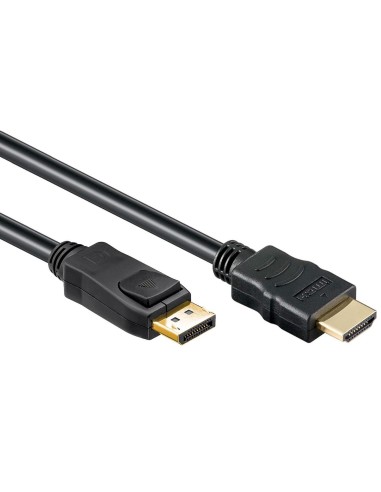CABLE DISPLAYPORT-HDMI DP(M) HDMI (M) 1.8M PHASAK
