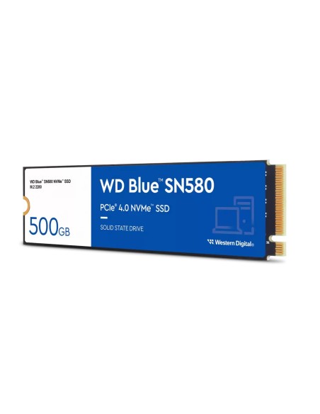 Western Digital Blue SN580 M.2 500 GB PCI Express 4.0 TLC NVMe