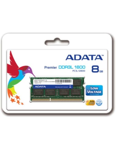 ADATA ADDS1600W8G11-S  DDR3L SODIMM 8GB 1600MHz