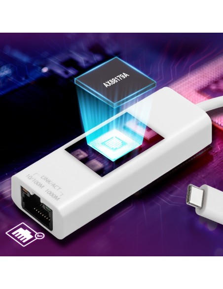 Edimax EU-4306C Adaptador USB-C 3.2 to GbE