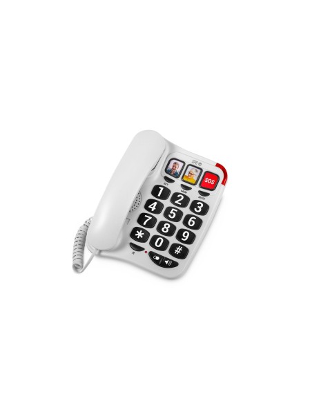 SPC 3295B Telefono CONFORT NUMBERS 2 Blanco