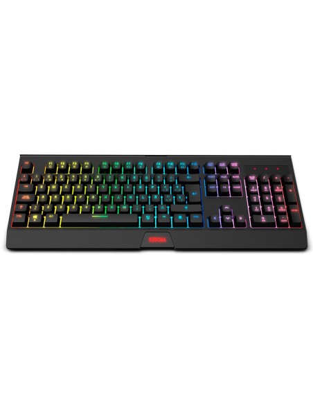 Krom KABALA teclado Ratón incluido RF inalámbrico QWERTY Español Negro