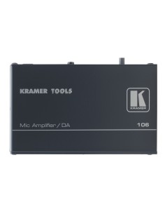Kramer Electronics 106 amplificador de audio Negro
