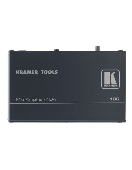 Kramer Electronics 106 amplificador de audio Negro