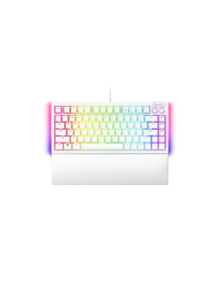 TECLADO RAZER BLACKWIDOW V4 75% BLANCO (USA) (RZ03-05001700-R3M1)