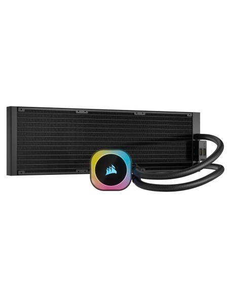 Corsair H170I Procesador Kit de refrigeración líquida 14 cm Negro