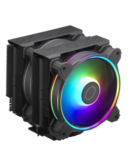 Cooler Master Hyper 622 Halo Black Carcasa del ordenador, Procesador Refrigerador de aire 12 cm Negro