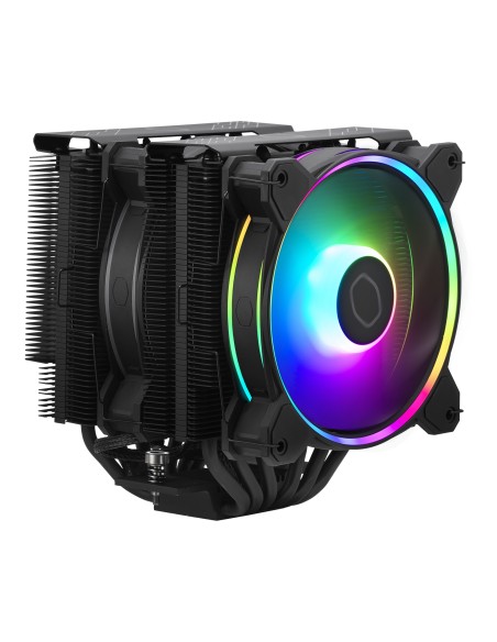 Cooler Master Hyper 622 Halo Black Carcasa del ordenador, Procesador Refrigerador de aire 12 cm Negro