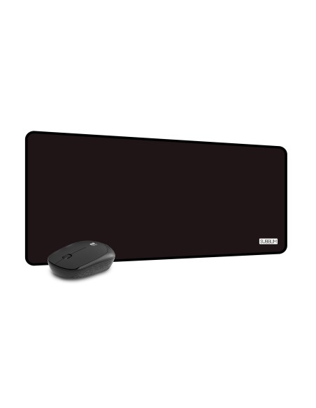 SUBBLIM Alfombrilla con Ratón Harmony Pack Mousepad XL + Wireless Mouse Black