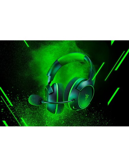 Razer Kaira HyperSpeed Auriculares Inalámbrico Diadema Juego Bluetooth Negro, Verde