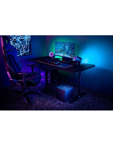 Razer Nommo V2 Rango completo Negro Inalámbrico y alámbrico