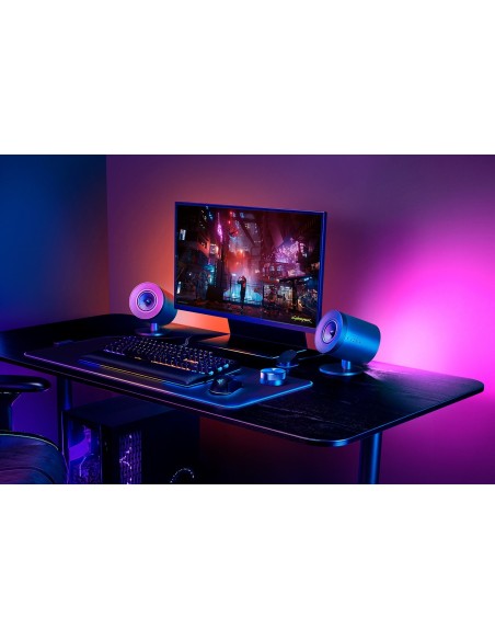 Razer Nommo V2 Pro Rango completo Negro Inalámbrico y alámbrico