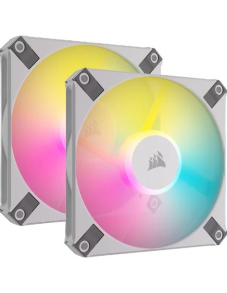 Corsair AF120 RGB Slim Carcasa del ordenador Ventilador 12 cm Blanco 2 pieza(s)