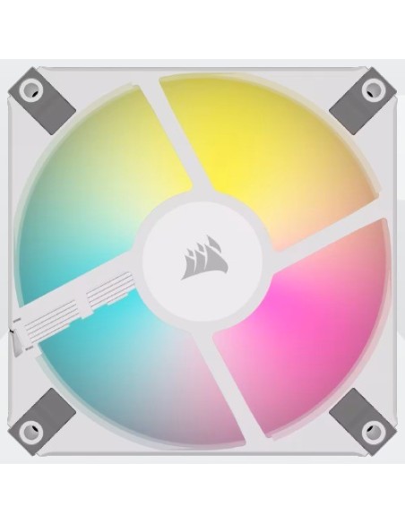 Corsair AF120 RGB Slim Carcasa del ordenador Ventilador 12 cm Blanco 2 pieza(s)