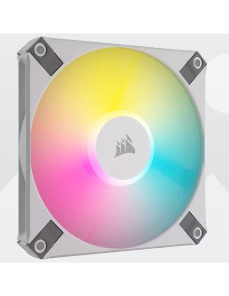 Corsair AF120 RGB Slim Carcasa del ordenador Ventilador 12 cm Blanco 2 pieza(s)