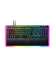 Razer Blackwidow V4 Pro Yello Switch Inglés Mecánico Negro