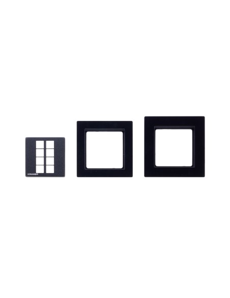 Kramer Electronics RC-208 RC-308 EU Negro 3 pieza(s)