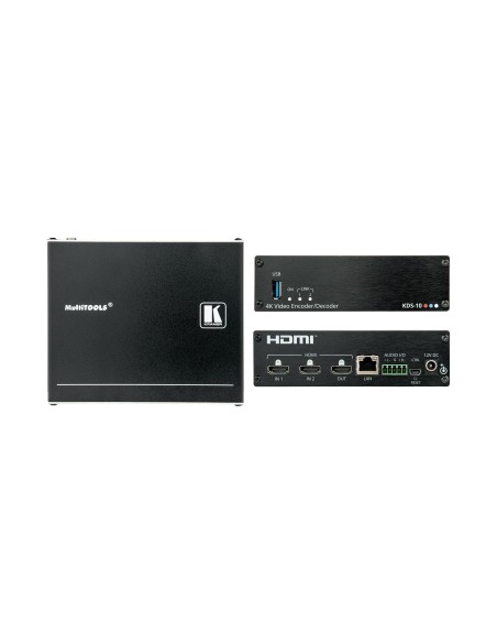 KRAMER AVSM 4K60 4 4 4 DUAL STREAM TRANSCEIVER - KDS-10 (60-80537090)