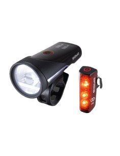 Sigma Sport Aura 100 Set + Blaze Link Iluminación trasera + iluminación delantera (set) LED