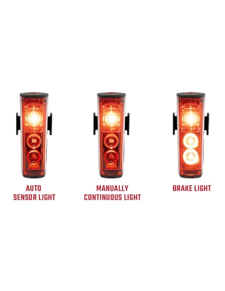 Sigma Sport Aura 100 Set + Blaze Link Iluminación trasera + iluminación delantera (set) LED