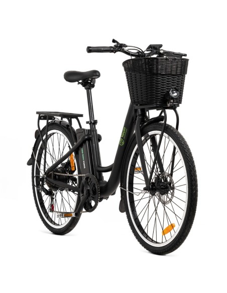 YOUIN YOURIDE Paris - PASEO - RUEDA 26” - BAT. INTEGRADA Y EXTRAIBLE - NEGRA
