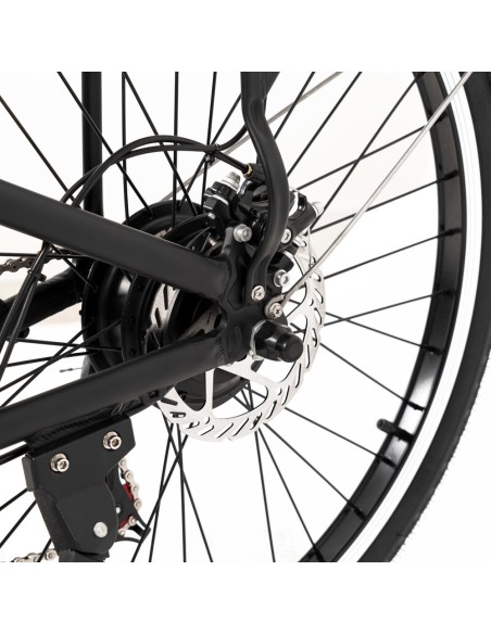 YOUIN YOURIDE Paris - PASEO - RUEDA 26” - BAT. INTEGRADA Y EXTRAIBLE - NEGRA