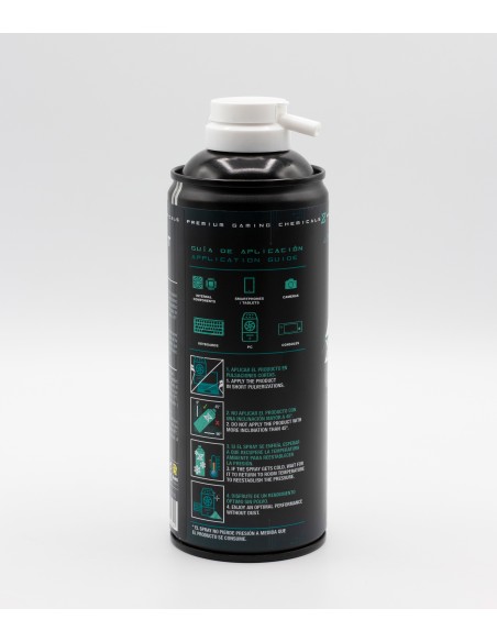 SYNCTECH GHOST SPRAY DE GAS LICUADO ELIMINADOR DE  POLVO Y RESIDUOS SOLIDOS