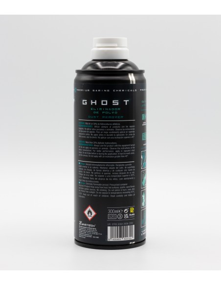 SYNCTECH GHOST SPRAY DE GAS LICUADO ELIMINADOR DE  POLVO Y RESIDUOS SOLIDOS