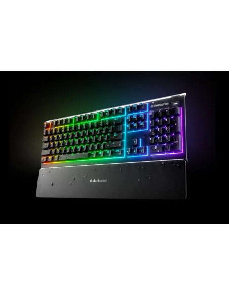 Steelseries Apex 3 Portugués Negro RGB