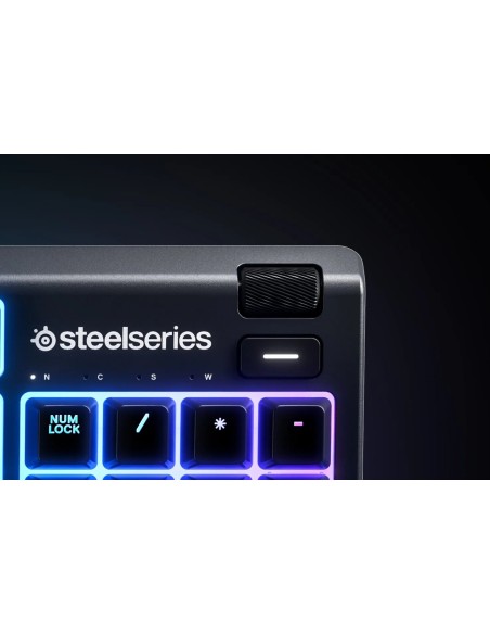 Steelseries Apex 3 Portugués Negro RGB