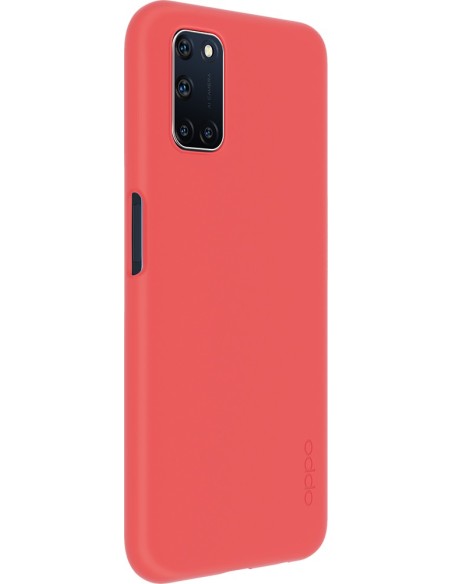 OPPO LIQUID SILICON CASE A52 A72 ROJO