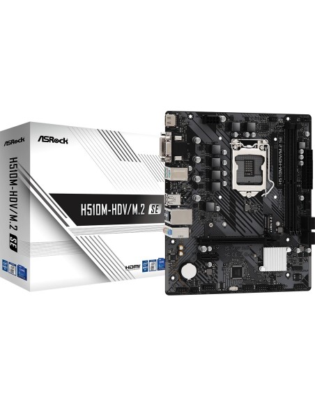 Asrock H510M-HDV DDR4 Negra