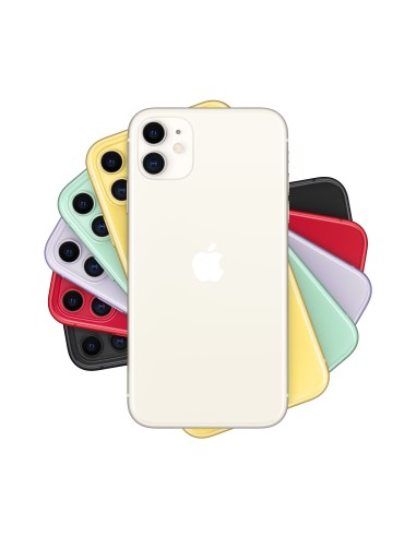 Apple iPhone 11 15,5 cm (6.1") SIM doble iOS 14 4G 64 GB Bla