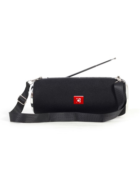 ALTAVOZ PORTATIL GEMBIRD SPK-BT-17 COM RADIO FM 2X5W RMS BLUETOOTH NEGRO