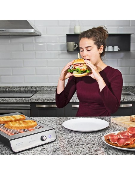TOSTADOR PLANO CECOTEC EASYTOAST BASIC ACERO INOX
