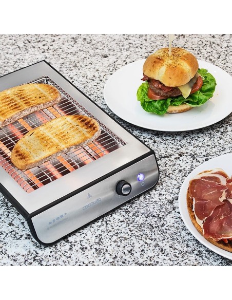 TOSTADOR PLANO CECOTEC EASYTOAST BASIC ACERO INOX
