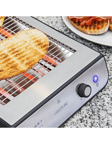 TOSTADOR PLANO CECOTEC EASYTOAST BASIC ACERO INOX