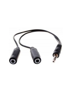 CABLE 3GO JACK 3,5"M A 2X3,5"H 1.5M