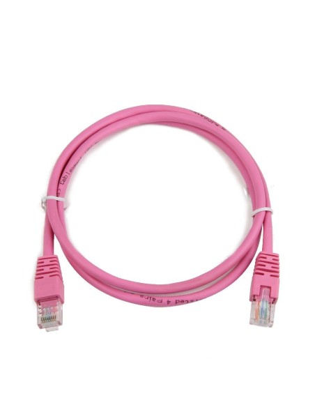 GEMBIRD CABLE RED CAT5E UTP ROSA 3M