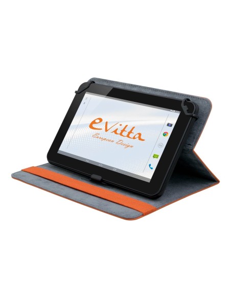 FUNDA TABLET E-VITTA STAND 2P 7" NARANJA