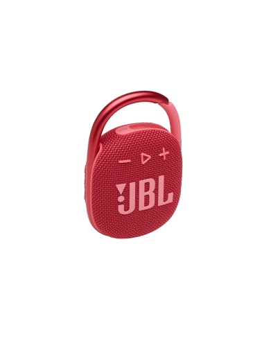 Altavoz con Bluetooth JBL Clip 4  5W  1.0  Rojo