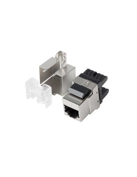 CONECTOR KEYSTONE LANBERG CAT.6 FTP RJ45 180 GRADOS