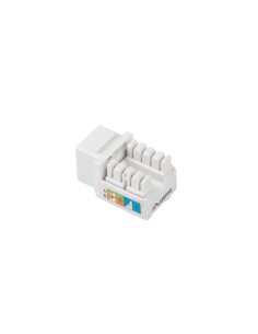 CONECTOR KEYSTONE LANBERG CAT.6 UTP RJ45 90 GRADOS