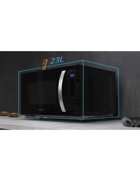 MICROONDAS CECOTEC SIN PLATO GRANDHEAT 2300 FLATBED TOUCH BLACK
